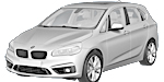 BMW F45 P128C Fault Code